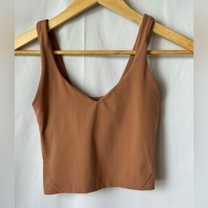 lululemon athletica Brown Sports Bra